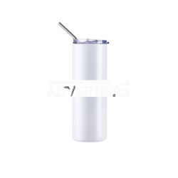 30oz (890 ml) Sublimation White Stainless Steel Tumbler with Lid and Straw 30oz (890 ml) Sublimation White Stainless Steel Tumbler with Lid and Straw