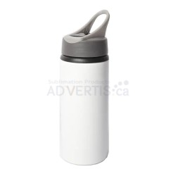 600ml (20oz) Sublimation White Aluminum Water Bottle 600ml (20oz) Sublimation White Aluminum Water Bottle