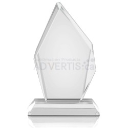 Sublimation Big Ice Hill Glass Crystal, 15x22 cm (5.9"x8.7")