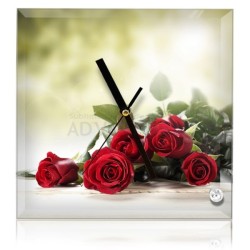 Sublimation Clock Glass Frame, 20x20 cm (7.9"x7.9") Sublimation Clock Glass Frame, 20x20 cm (7.9"x7.9")