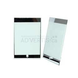 Sublimation Glass Frame with Mirror Edge, 15x23 cm (5.9"x9.1") Sublimation Glass Frame with Mirror Edge, 15x23 cm (5.9"x9.1")