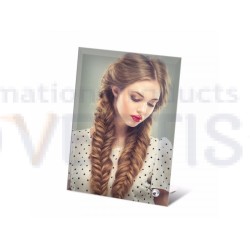 Sublimation Glass Frame with Mirror Edge, 18x23 cm (7.1"x9.1") Sublimation Glass Frame with Mirror Edge, 18x23 cm (7.1"x9.1")