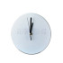 Sublimation Round Clock Glass Frame, 18 cm (7.1")