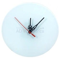 Sublimation Round Clock Glass Frame, 30 cm (11.8") Sublimation Round Clock Glass Frame, 30 cm (11.8")