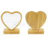 Sublimation Bamboo Frame with Magnet, Heart, 12.5x11.3 cm (4.7"x4.3")
