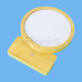 Sublimation Bamboo Frame with Magnet, Round, 12.4x10.9 cm