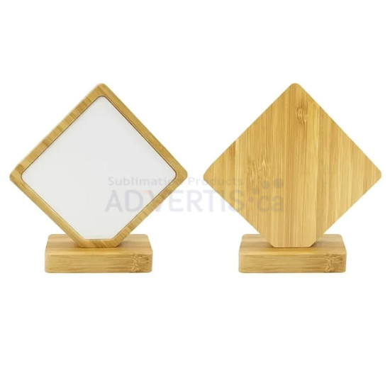 Sublimation Bamboo Frame with Magnet, Square