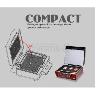 3D Sublimation Vacuum Machine (Black) - ST3042
