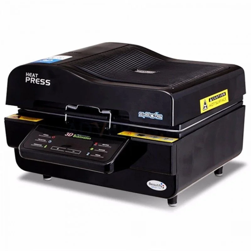 Press Heat 3D サブリメーション用 ST3042 - (Black) Machine Vacuum Sublimation 3D その他