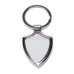 Sublimation Silver Metal Keychain, Shield