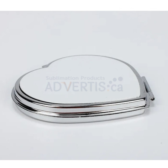 Sublimation Metal Mirror, Heart