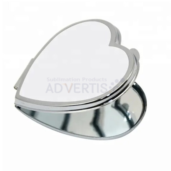 Sublimation Metal Mirror, Heart