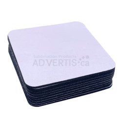 Sublimation Square Rubber Coaster, 10x10 cm (3.95"x3.95") Sublimation Square Rubber Coaster, 10x10 cm (3.95"x3.95")