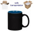 11oz. Sublimation Matte Black-Blue Magic Color Changing Mug with Individual Box (36 Pack)