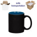11oz. Sublimation Matte Black-Blue Magic Color Changing Mug with Individual Box (36 Pack)