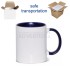 11oz. Sublimation Dark Blue Inner and Handle Mug With Individual Box (36 pack)