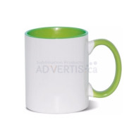 11oz. Sublimation Light Green Inner and Handle Ceramic Coffee Mug With Individual Gift Box (36 pack) 11oz. Sublimation Light Green Inner and Handle Ceramic Coffee Mug With Individual Gift Box (36 pack)