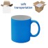 11oz. Sublimation Neon Blue Ceramic Mug with Individual Box (36 pack)