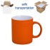 11oz. Sublimation Neon Orange Ceramic Mug with Individual Box (36 pack)