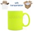 11oz. Sublimation Neon Yellow Ceramic Mug with Individual Box (36 pack)
