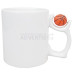 11oz. Sublimation Spinner Basketball Coffee Mug With Individual Box (12 pack)