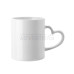 11oz. Sublimation Heart Shaped Handle White Ceramic Mug With Individual Box (12 Pack) 11oz. Sublimation Heart Shaped Handle White Ceramic Mug With Individual Box (12 Pack)