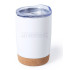 12oz Sublimation White Stemless Wine Cup Tumbler with Cork