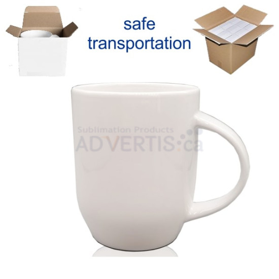 12oz. Sublimation White Ceramic Mug with Individual Box (12 pack) 12oz. Sublimation White Ceramic Mug with Individual Box (12 pack)