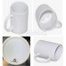 15oz. ORCA White Sublimation Ceramic Coffee Mug (36 pack)