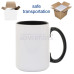 15oz. Sublimation Inner and Handle Black Ceramic Coffee Mug with Individual Gift Box (36 Pack)