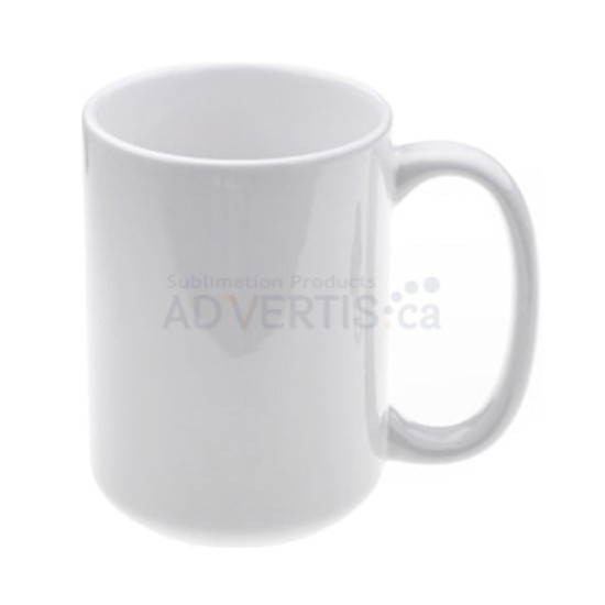 15 Oz. White Sublimation Ceramic Coffee Mug (36 Pack)