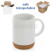 15oz White Sublimation Mug with Cork with Individual Box (36 pack)