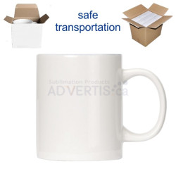 20oz. Sublimation Jumbo Ceramic Coffee Mug with Individual Gift Box (12 pack)