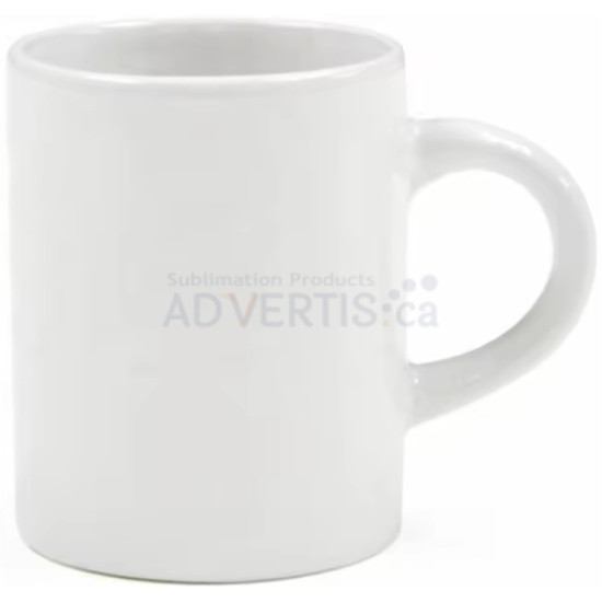 3oz. White Sublimation Ceramic Mug with Individual Box (12 pack)