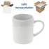 8oz White Sublimation Ceramic Coffee Mug with Individual Box (36 pack)