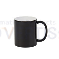 11oz. Sublimation Semi-Glossy Black Magic Color Changing Mug (36 Pack)
