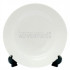 10" Sublimation White Round Ceramic Plate, 25.4 cm.