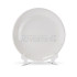 7" Sublimation White Round Ceramic 3D Plate, 17.8 cm