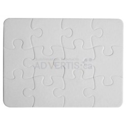 Sublimation Jigsaw Puzzle, 25x18cm, 12 Pcs (9.9"x7.1") - 5 in pack