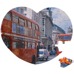 Sublimation Heart Shaped Jigsaw Puzzle, 20x24cm, 52 Pcs (7.9"x9.5") - 5 in pack Sublimation Heart Shaped Jigsaw Puzzle, 20x24cm, 52 Pcs (7.9"x9.5") - 5 in pack
