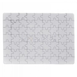 Sublimation Jigsaw Puzzle, 13x18cm, 63 Pcs (5.1"x7.1") - 5 in pack