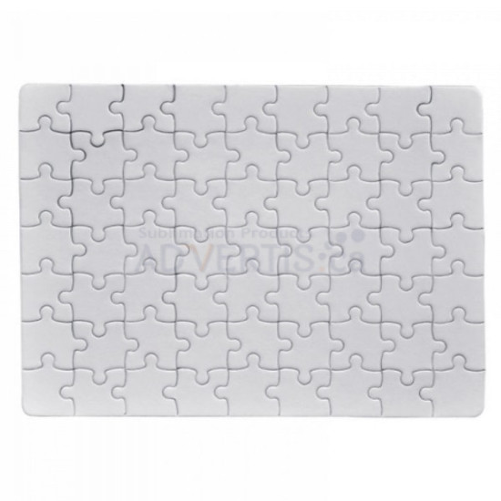 Sublimation Jigsaw Puzzle, 13x18cm, 63 Pcs (5.1"x7.1") - 5 in pack