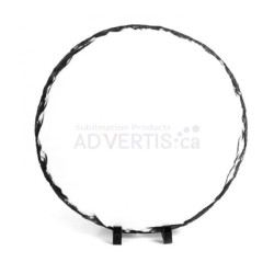 Sublimation Circular Photo Slate Rock Stone, 20x20 cm (7.9"x7.9")