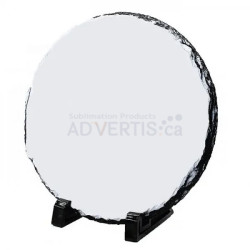 Sublimation Round Photo Slate Rock Stone, 30x30 cm (11.8"x11.8")