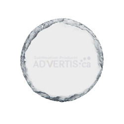 Sublimation Round Slate Rock Mug Coaster, 10x10 cm (3.94"x3.94") Sublimation Round Slate Rock Mug Coaster, 10x10 cm (3.94"x3.94")