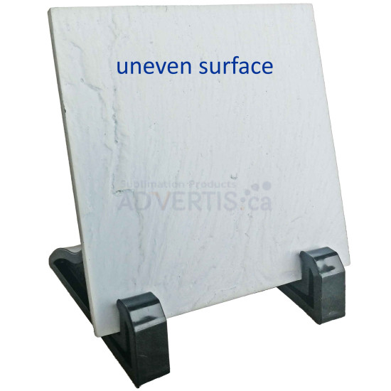 Sublimation Square Photo Slate Rock Stone, 10x10 cm (3.95"x3.95") - 4 in pack