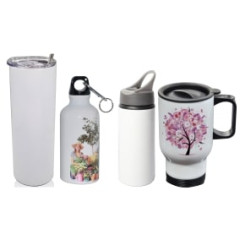 Sublimation Tumblers, Bottles and Travel Mugs Sublimation Tumblers, Bottles and Travel Mugs